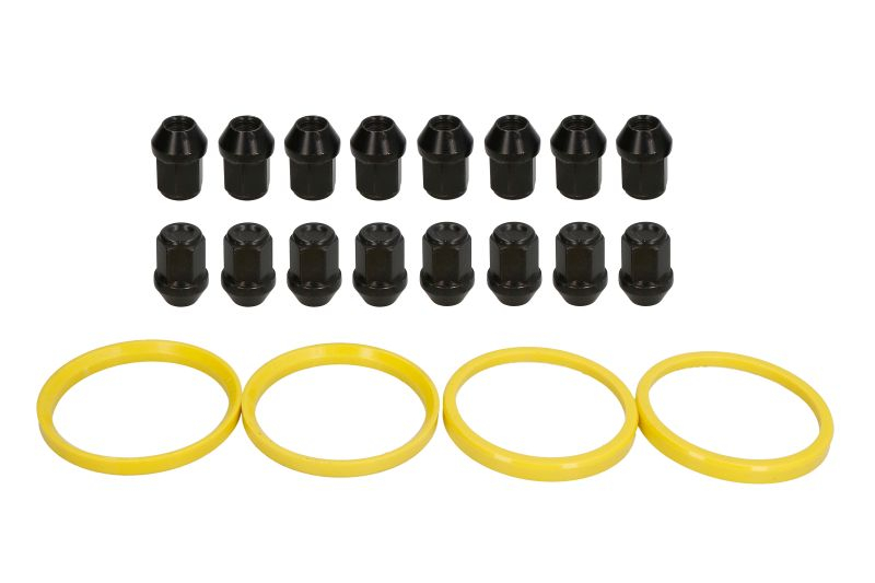 Trusa montaj janta aliaj (M 72x54,1; negru N M12x1,25 K19 CLOSED; 1 kit / 4 roti - B/N cantitate 16) [1]