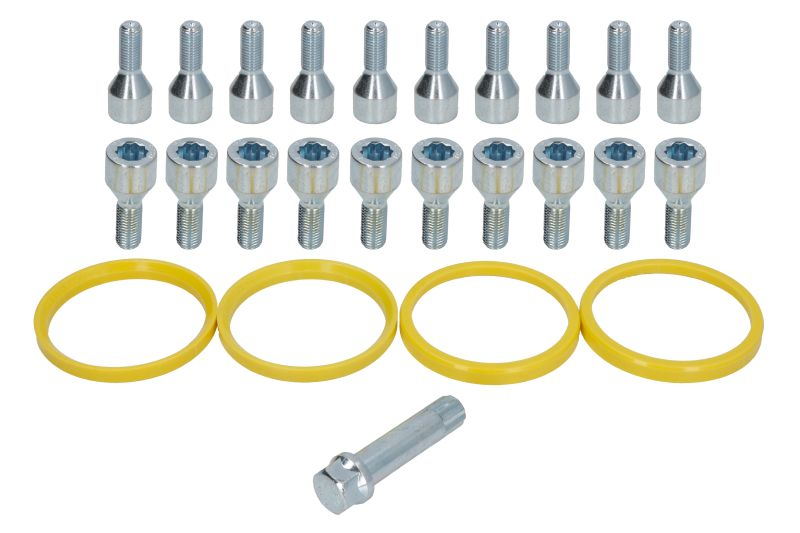 Trusa montaj janta aliaj (N 76x66,1; B STAR M12x1,5x26 + STAR TOOL K17; 1 kit / 4 roti - B/N cantitate 20) [1]