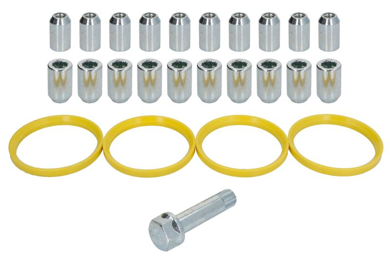 Trusa montaj janta aliaj (N 76x66,1; N STAR M12x1,25 + STAR TOOL K21; 1 kit / 4 roti - B/N cantitate 20) [1]