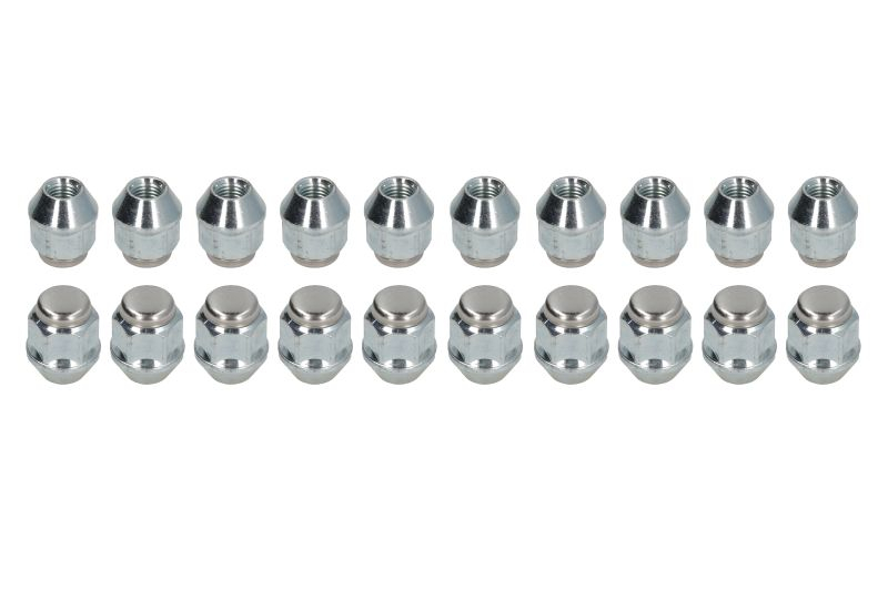 Trusa montaj janta aliaj (NUT-KIT; N M12x1,5 K21 CLOSED CAP INOX H30 D50; 1 kit / 4 roti - B/N cantitate 20) [1]