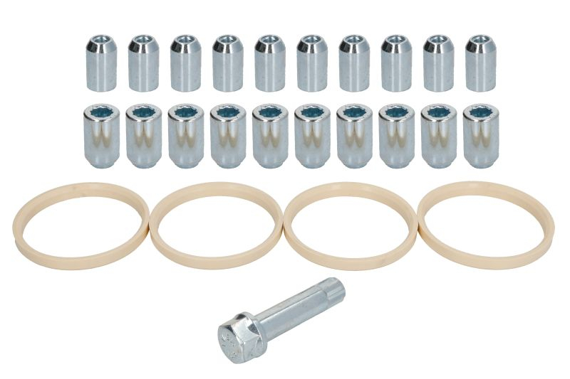Trusa montaj janta aliaj (O 76x67,1; N STAR M12x1,5 + STAR TOOL K19; 1 kit / 4 roti - B/N cantitate 20) [1]