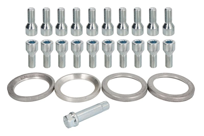Trusa montaj janta aliaj (T 76x57,1; B STAR M14X1,5x28 + STAR TOOL K17; 1 kit / 4 roti - B/N cantitate 20) [1]