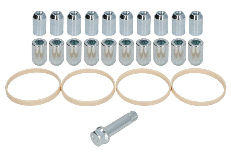 Trusa montaj janta aliaj (Y 76x71,6; N STAR M12x1,5 + STAR TOOL K19; 1 kit / 4 roti - B/N cantitate 20) [1]