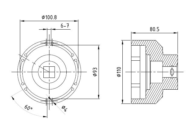 Tubulara impact 3/4”, dimensiune metrica: 101, 110mm, pt piulita roata potrivit MAN [2]