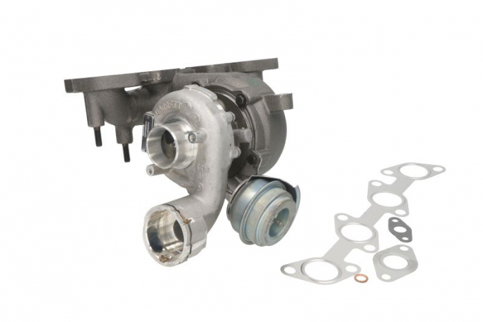 Turbocompresor ( cu set de garnituri) potrivit AUDI A3; SEAT ALTEA, ALTEA XL, LEON, TOLEDO III; SKODA OCTAVIA II, SUPERB II; VW GOLF PLUS V, GOLF V, JETTA III, PASSAT B6 2.0D 02.03- [1]