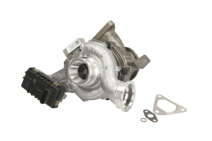 Turbocompresor ( cu set de garnituri) potrivit MERCEDES SPRINTER 3,5-T (B906), SPRINTER 3-T (B906), SPRINTER 4,6-T (B906), SPRINTER 5-T (B906) 2.1D 06.06-12.18 [1]