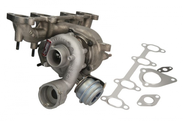 Turbocompresor ( cu set de garnituri) potrivit SEAT LEON, TOLEDO II; VW BORA, BORA I, GOLF IV 1.9D 02.00-06.06 [1]