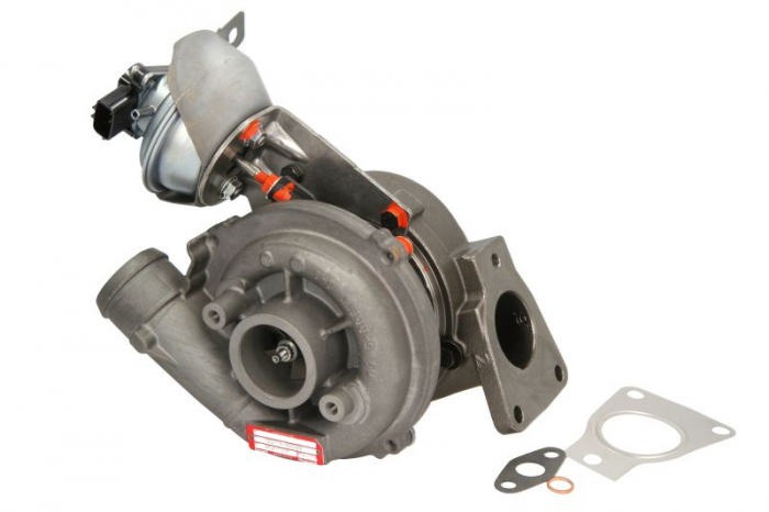 Turbocompresor ( cu set de garnituri) potrivit VOLVO C30, C70 II, S40 II, S80 II, V50, V70 III; FORD C-MAX, FOCUS C-MAX, FOCUS II, FOCUS II/KOMBI 2.0D 10.03-12.15 [1]