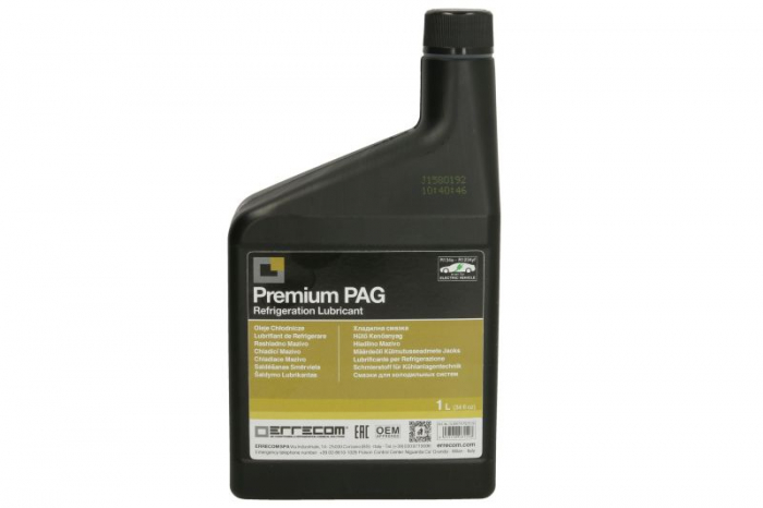 Ulei instalatie climatizare PAG 68, 1L 1 buc, tip refrigerant R1234yf/R134a, service masini hibride, UNIVERSAL PREMIUM PAG [2]