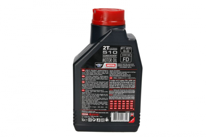 Ulei moto 2T MOTUL 510 1l TC ISO-L-EGD; JASO FD Semi-sintetic [2]