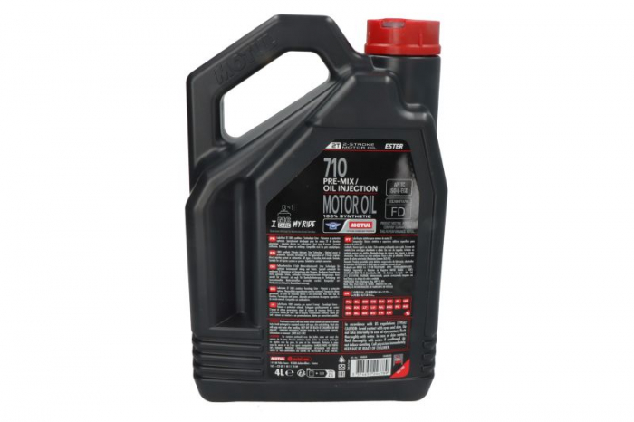 Ulei moto 2T MOTUL 710 4l TC JASO FD sintetic ester [2]