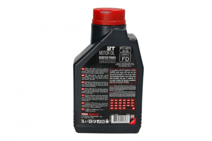 Ulei moto 2T MOTUL Scooter Power 1l TC ISO-L-EGC; JASO FD sintetic ester [2]