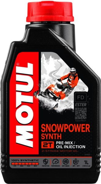 Ulei moto 2T MOTUL SNOWPOWER SYNTH 1l TC JASO FD sintetic [1]