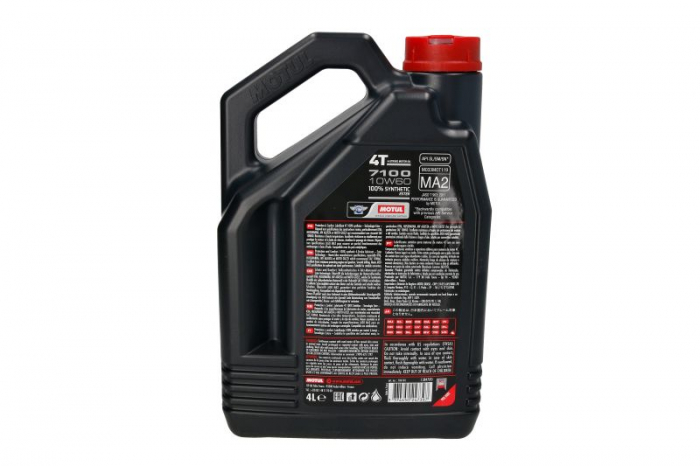 Ulei moto 4T MOTUL 7100 SAE 10W60 4l SN JASO MA-2 sintetic ester [2]