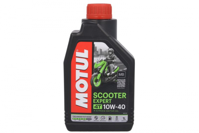 Ulei moto 4T MOTUL Scooter Expert SAE 10W40 1l SM JASO MB Semi-sintetic [1]