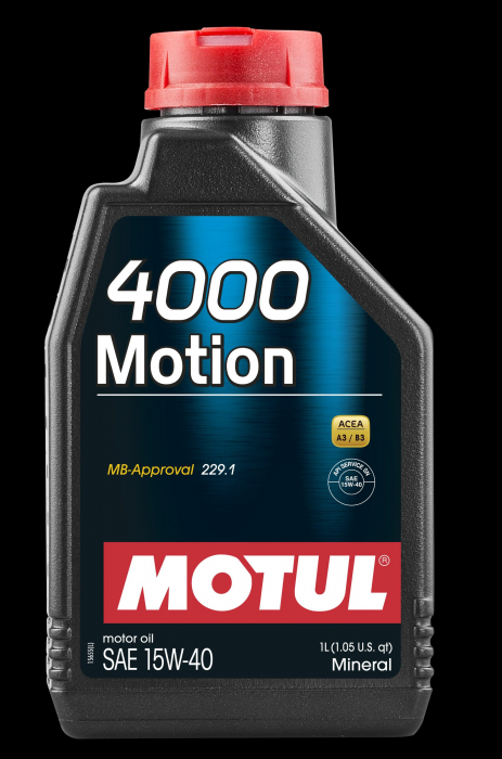 Ulei motor Motul 4000 (4L) 15W40 ;API SN; ACEA A3; B3; MB 229.1 [2]