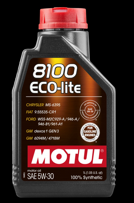 Ulei motor Motul 8100 (1L) 5W30 ;API RC; SP; CHRYSLER MS-6395; DEXOS1 GEN2; DEXOS1 GEN3; FIAT 9.55535 CR1; FORD M2C929 A; FORD M2C946 A; FORD M2C946 B1; FORD M2C961 A1; GM 4718M; GM 6094M; HONDA; HYUN [2]