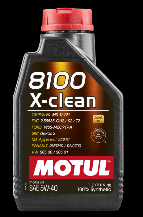 Ulei motor Motul 8100 (20L) 5W40 ;API SN; ACEA C3; BMW LL-04; CHRYSLER MS-12991; DEXOS 2; FIAT 9.55535 GH2; FIAT 9.55535 S2; FIAT 9.55535 T2; FORD M2C917 A; HONDA; HYUNDAI; KIA; MB 229.51; MITSUBISHI; [2]