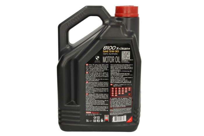Ulei motor Motul 8100 (5L) 5W30 ; ACEA C3; BMW LL-04; MB 229.51; PORSCHE C30; VW 504.00; VW 507.00 [3]