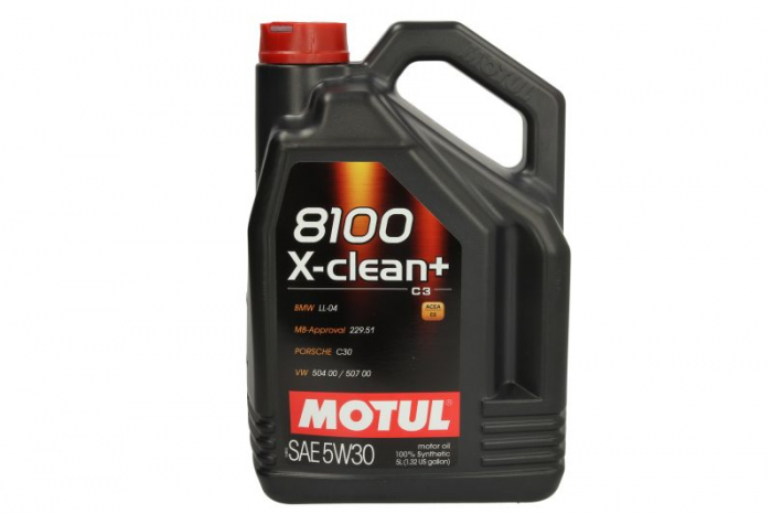 Ulei motor Motul 8100 (5L) 5W30 ; ACEA C3; BMW LL-04; MB 229.51; PORSCHE C30; VW 504.00; VW 507.00 [2]