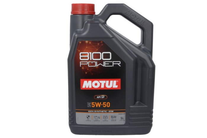 Ulei motor Motul 8100 (5L) 5W50 (100% SYNTHETIC - ESTER) ;API SP; FORD M2C931 D [2]