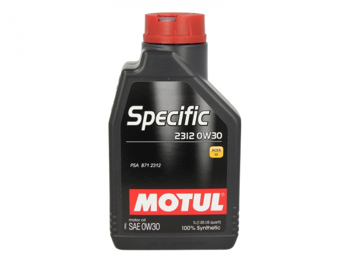 Ulei motor Motul SPECIFIC (1L) SAE 0W30 ; ACEA C2; CITROEN B71 2312; PEUGEOT B71 2312 [1]