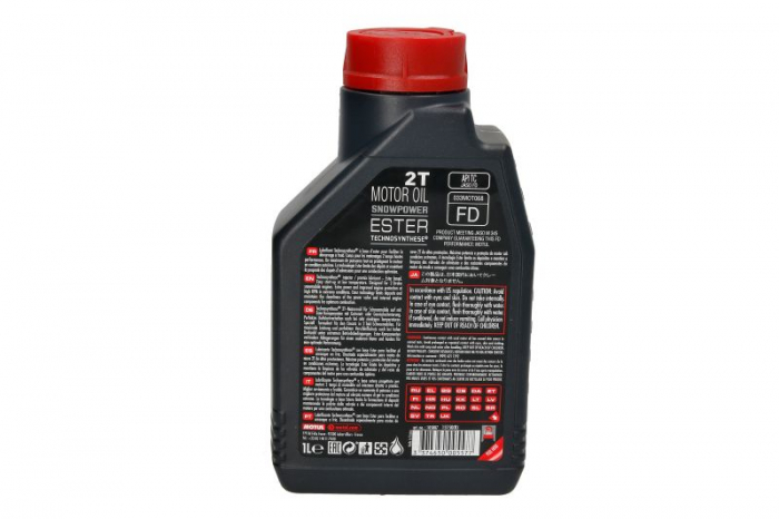 Ulei snowmobil Snowpower MOTUL semisintetic 2T 1L  [2]