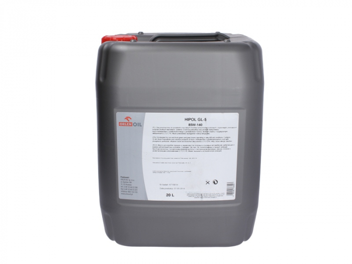 Ulei transmisie HIPOL GL-5 85W140 20L - ORLEN XXL [1]