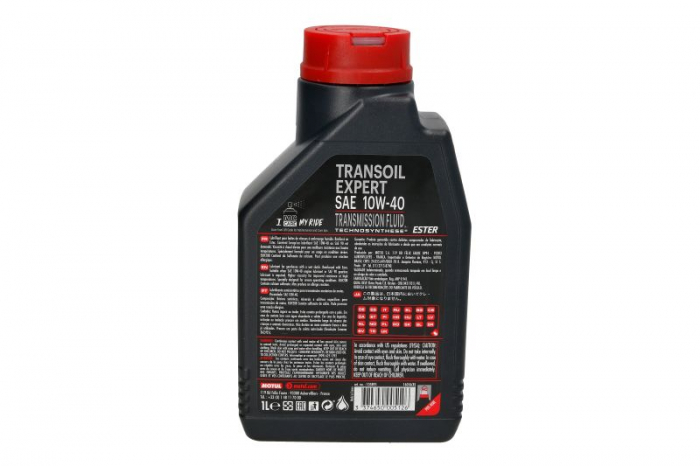 Ulei transmisie MOTUL TRANSOIL EXPERT SAE 10W40 1l GL-4 sintetic imbogatit cu esteri [2]