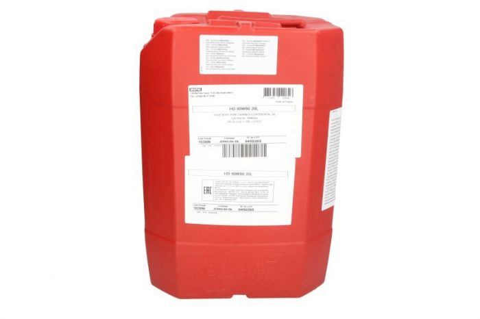 Ulei trasmisie mineral, 80W-90, API GL-4/GL-5, MIL-L-2105D, cutie viteze si diferential spate 25L [2]