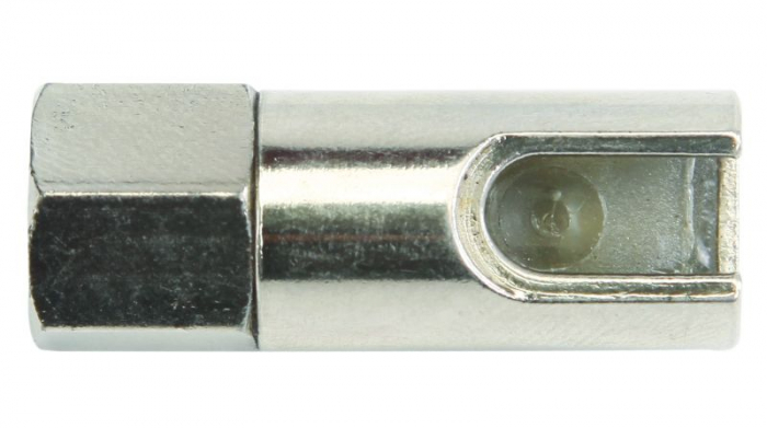 Vârf pistol ungere PROFITOOL cu unghi de 90°, filet M10x1,0, pentru locuri greu accesibile [1]