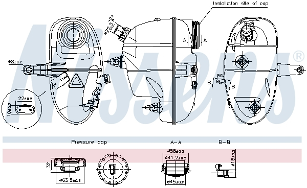 Vas expansiune potrivit MERCEDES S (A217), S (C217), S (W222, V222, X222) 05.13- [1]