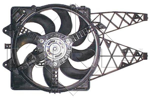 Ventilator radiator (cu carcasa) ABARTH GRANDE PUNTO; FIAT GRANDE PUNTO 1.3D/1.4 dupa 2005 [1]