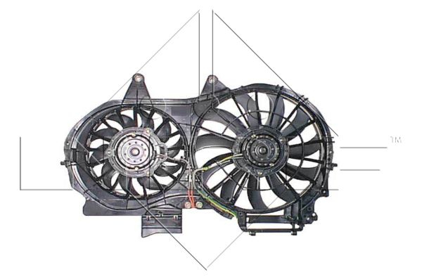 Ventilator radiator (cu carcasa) AUDI A4, A6; SEAT EXEO, EXEO ST 1.6-2.0D intre 2000-2013 [1]