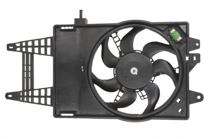 Ventilator radiator (cu carcasa) FIAT IDEA, PUNTO; LANCIA MUSA, YPSILON 1.4/1.4LPG dupa 2003 [1]