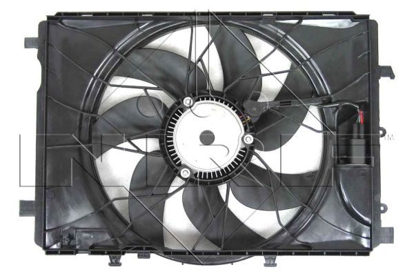 Ventilator radiator (cu carcasa) MERCEDES Clasa A (W176), B (W246, W242), C (C204), C T-MODEL (S204), C (W204), CLA (C117), CLA SHOOTING BRAKE (X117), CLS (C218), CLS SHOOTING BRAKE (X218) 1.6 dupa 20 [1]