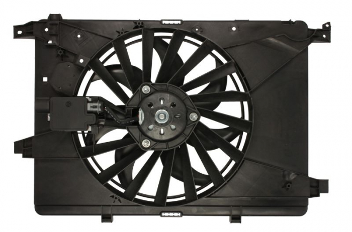 Ventilator radiator (cu carcasa) potrivit ALFA ROMEO 159, BRERA, SPIDER 1.9-2.2 09.05-11.11 [2]