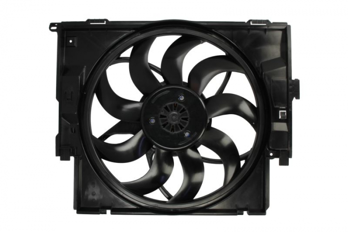 Ventilator radiator cu carcasa potrivit BMW Seria 1 (F20), 1 (F21), 3 (F30, F80), 3 (F31), 3 GRAN TURISMO (F34), 4 (F32, F82), 4 (F33, F83), 4 GRAN COUPE (F36) 1.5/2.0D/3.0D 11.11- [1]