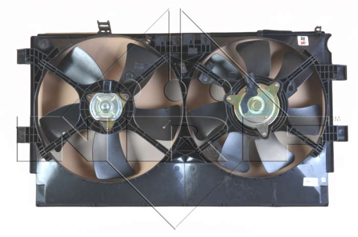 Ventilator radiator (cu carcasa) potrivit CITROEN C-CROSSER, C-CROSSER ENTERPRISE; MITSUBISHI ASX, LANCER VIII, OUTLANDER II; PEUGEOT 4007 1.8D-3.0 11.06- [1]