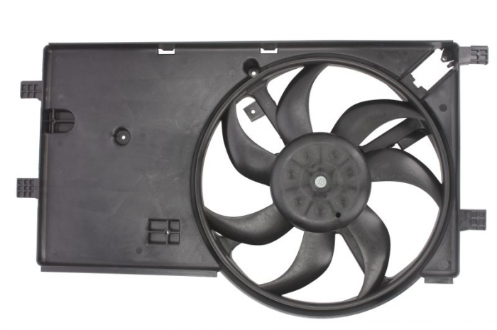 Ventilator radiator (cu carcasa) potrivit CITROEN NEMO, NEMO/MINIVAN; FIAT FIORINO, FIORINO/MINIVAN, QUBO; PEUGEOT BIPPER, BIPPER TEPEE 1.2D/1.3D/1.4D 11.07- [1]