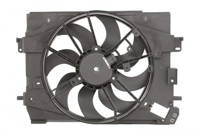 Ventilator radiator (cu carcasa) potrivit DACIA DOKKER, DOKKER EXPRESS/MINIVAN, DUSTER, DUSTER/SUV, LODGY, LOGAN II, LOGAN MCV II, SANDERO II; NISSAN MICRA V; RENAULT CAPTUR I 0.9-1.6LPG 02.08- [2]