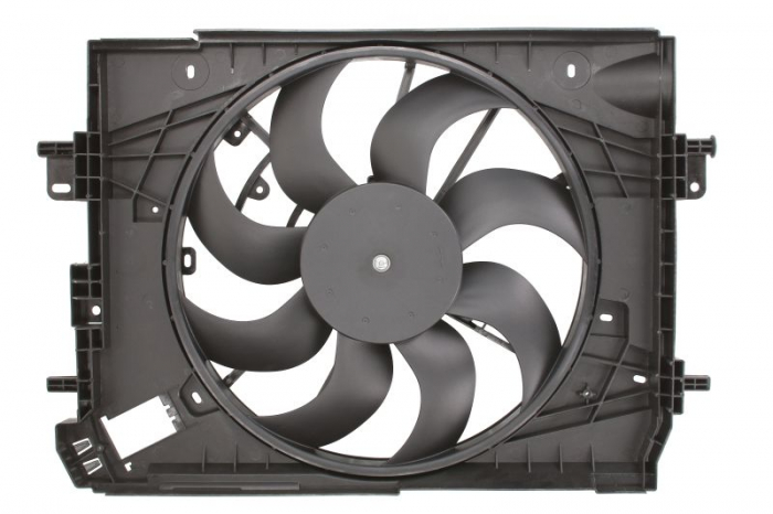 Ventilator radiator (cu carcasa) potrivit DACIA DOKKER, DOKKER EXPRESS/MINIVAN, DUSTER, DUSTER/SUV, LODGY, LOGAN II, LOGAN MCV II, SANDERO II; NISSAN MICRA V; RENAULT CAPTUR I 0.9-1.6LPG 02.08- [1]