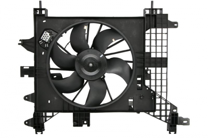 Ventilator radiator cu carcasa potrivit DACIA DUSTER, DUSTER/SUV; RENAULT DUSTER 1.5D-1.6LPG 04.10- [1]