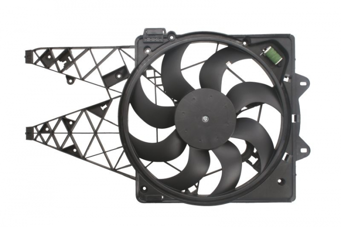 Ventilator radiator (cu carcasa) potrivit FIAT DOBLO, DOBLO CARGO; OPEL COMBO TOUR, COMBO/MINIVAN 1.4-2.0D 01.10- [1]