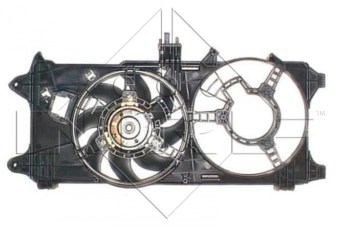 Ventilator radiator (cu carcasa) potrivit FIAT DOBLO, DOBLO/MINIVAN 1.3D/1.9D 10.01- [3]