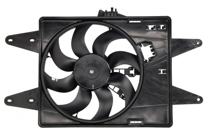 Ventilator radiator (cu carcasa) potrivit FIAT DOBLO/MINIVAN 1.9D 03.01- [1]