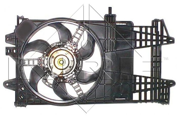 Ventilator radiator (cu carcasa) potrivit FIAT IDEA, PUNTO; LANCIA YPSILON 1.2/1.2CNG 09.99- [3]
