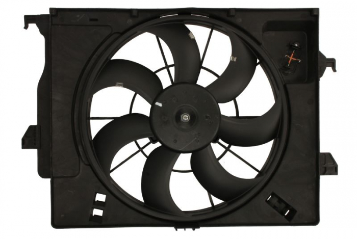 Ventilator radiator (cu carcasa) potrivit HYUNDAI I20 I; KIA RIO III 1.4 09.08- [1]