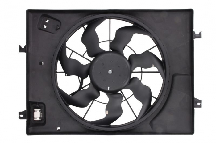 Ventilator radiator (cu carcasa) potrivit HYUNDAI TUCSON 2.0/2.0D 08.04- [1]
