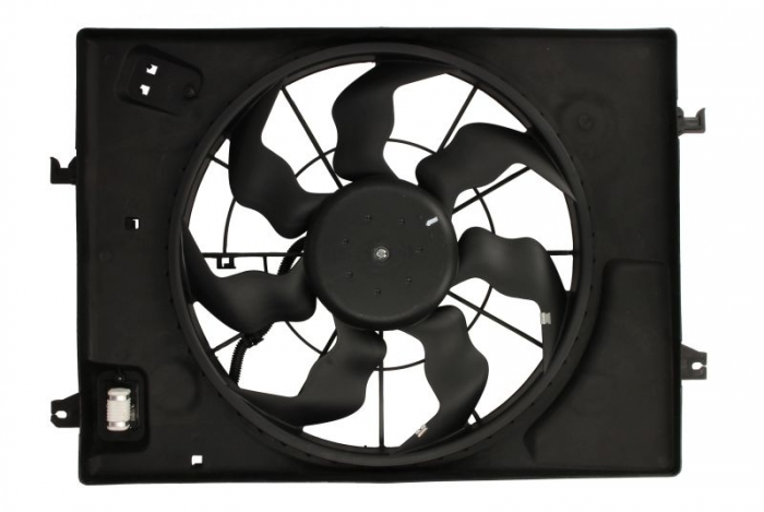 Ventilator radiator (cu carcasa) potrivit HYUNDAI TUCSON; KIA SPORTAGE II 2.0/2.0D 08.04- [1]
